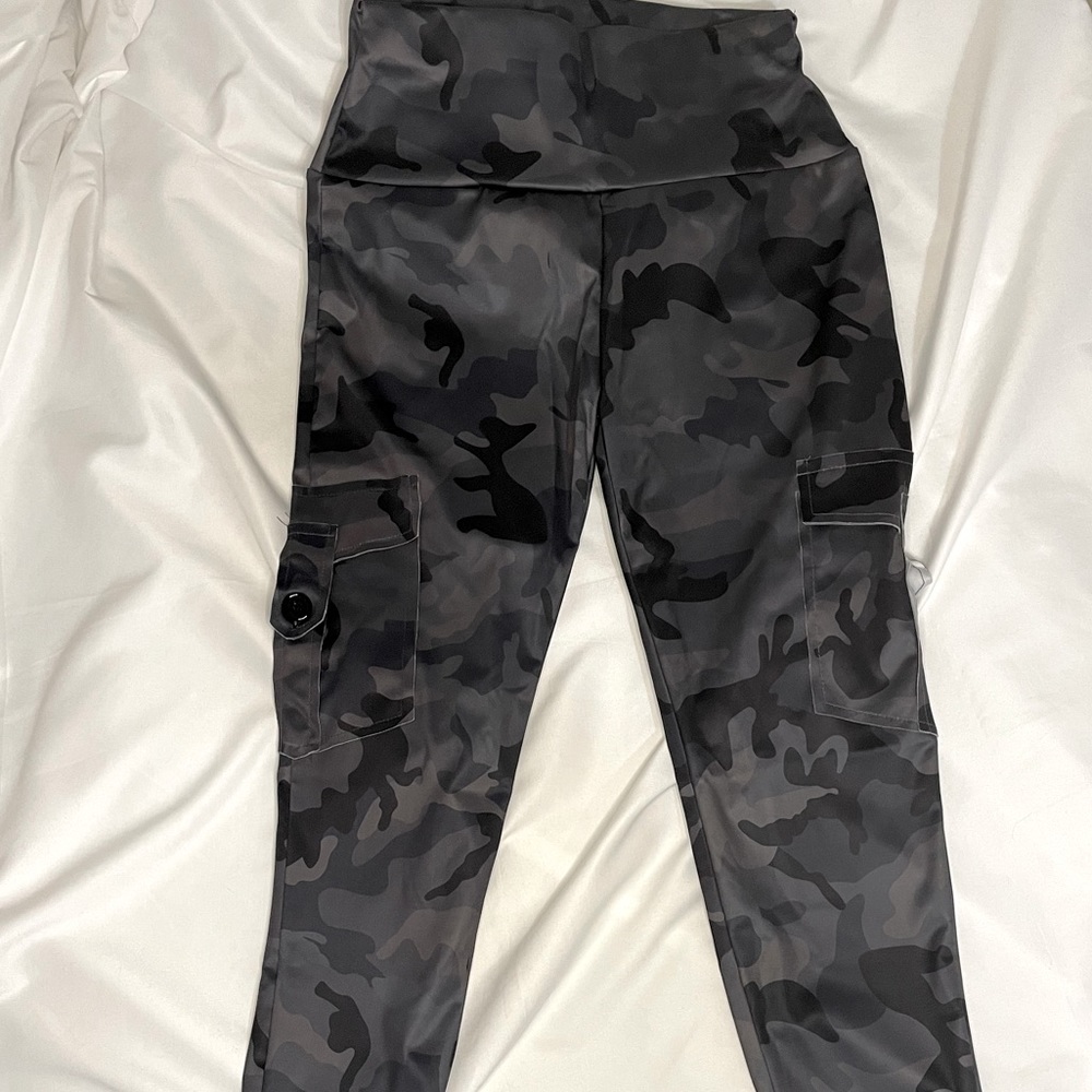 Camo Black Leggings